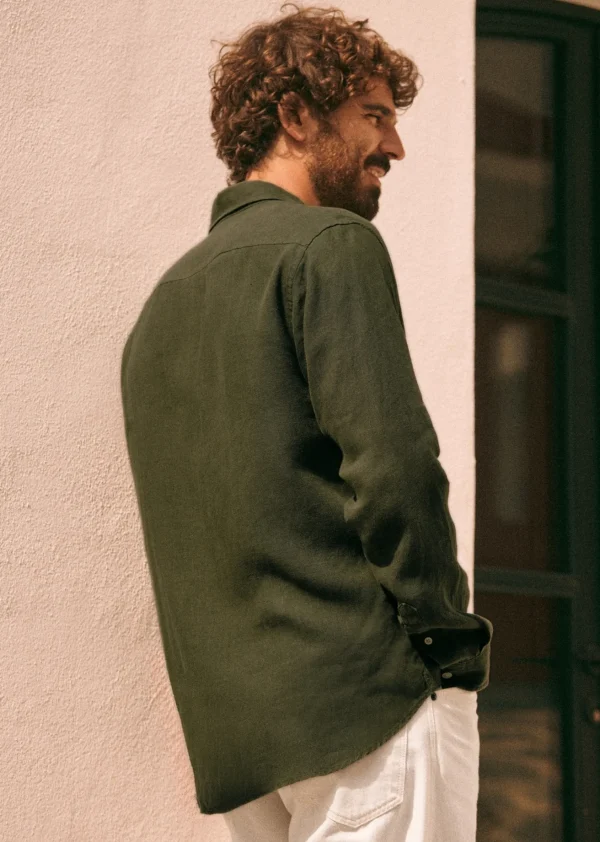 Sezane Hemd Charlie Lin< Leinen-Hemden | Bademode