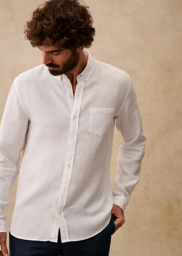 Sezane Hemd Charlie Lin< Leinen-Hemden | Bademode