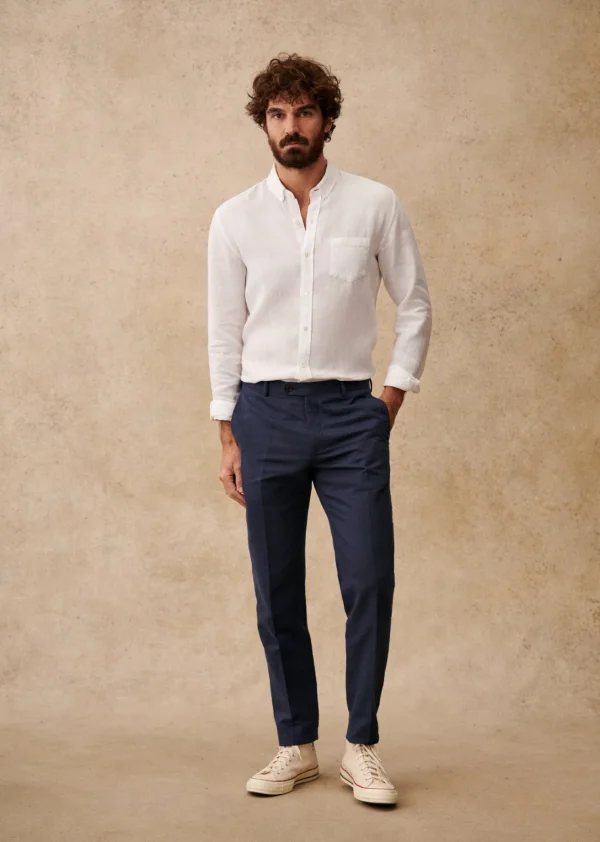 Sezane Hemd Charlie Lin< Leinen-Hemden | Bademode