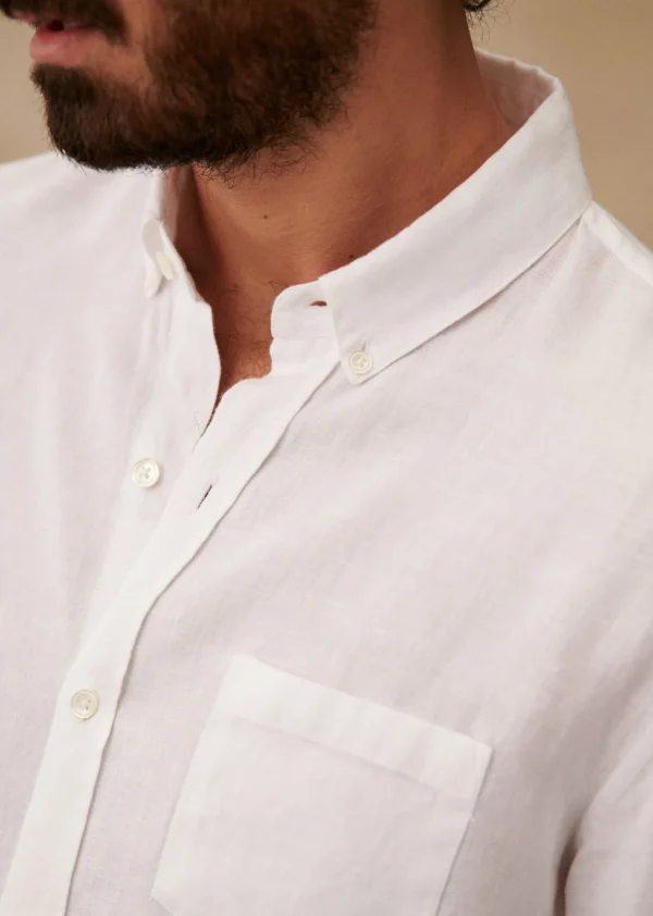 Sezane Hemd Charlie Lin< Leinen-Hemden | Bademode
