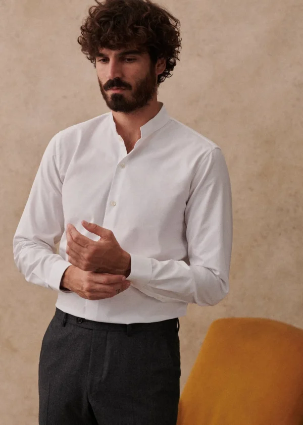 Sezane Hemd Edgar Pinpoint< Anzüge | Formelle Hemden