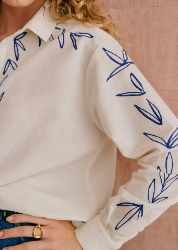 Sezane Hemd Maxy - Sézane X Roberto Ruspoli< Oberteile