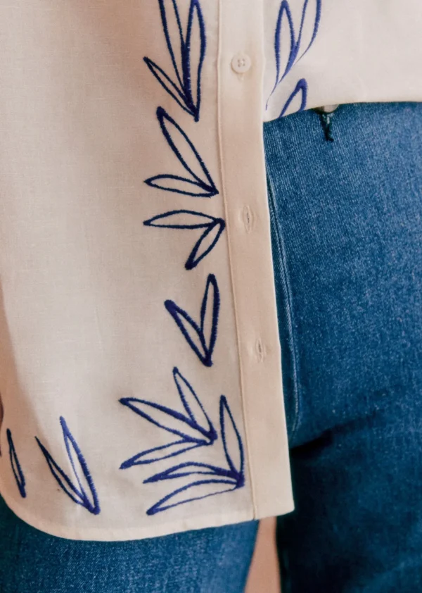 Sezane Hemd Maxy - Sézane X Roberto Ruspoli< Oberteile