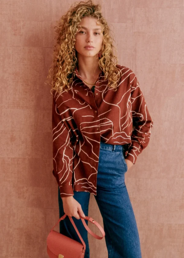 Sezane Hemd Maxy - Sézane X Roberto Ruspoli< Oberteile