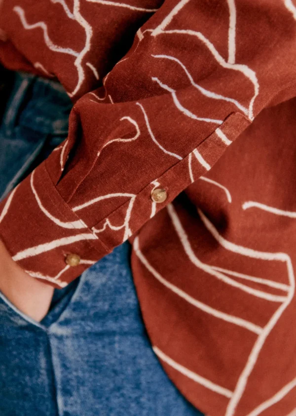 Sezane Hemd Maxy - Sézane X Roberto Ruspoli< Oberteile