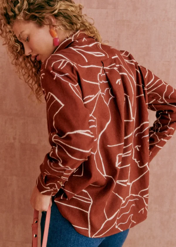 Sezane Hemd Maxy - Sézane X Roberto Ruspoli< Oberteile
