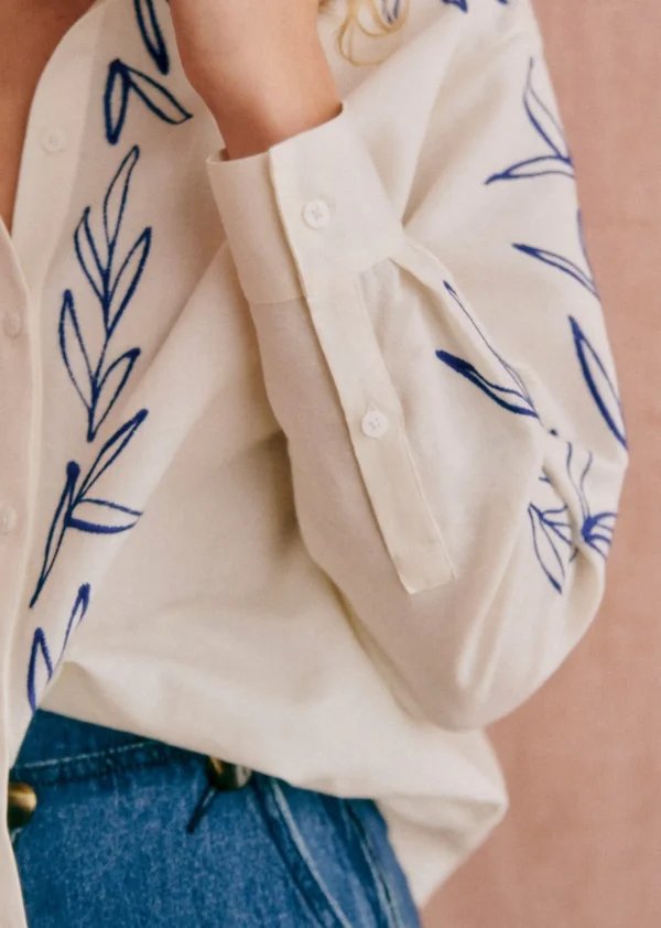 Sezane Hemd Maxy - Sézane X Roberto Ruspoli< Oberteile