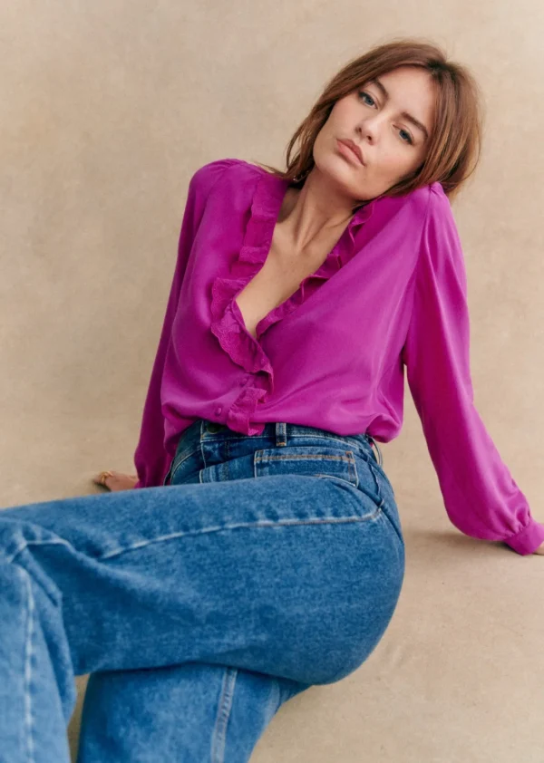 Sezane Hemd Rosine< Oberteile
