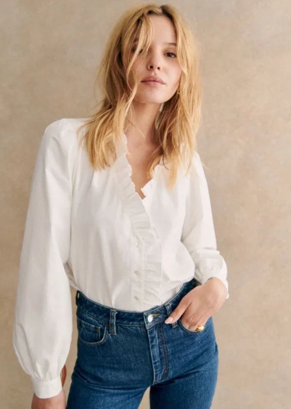 Sezane Hemd Rosine< Oberteile