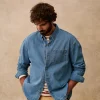 Sezane Hemd Valerio< Denim | Baumwolljacken