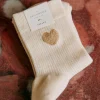 Sezane Herz Socken< Strümpfe