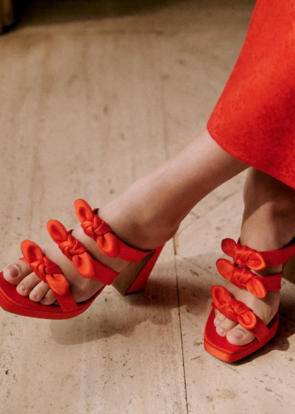 Sezane Hohe Mules Clarisse< Sandalen