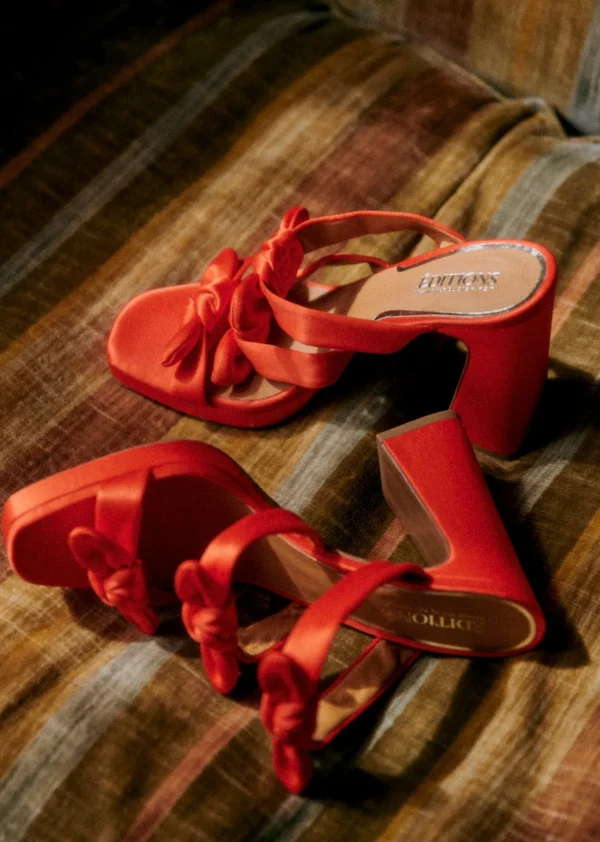Sezane Hohe Mules Clarisse< Sandalen