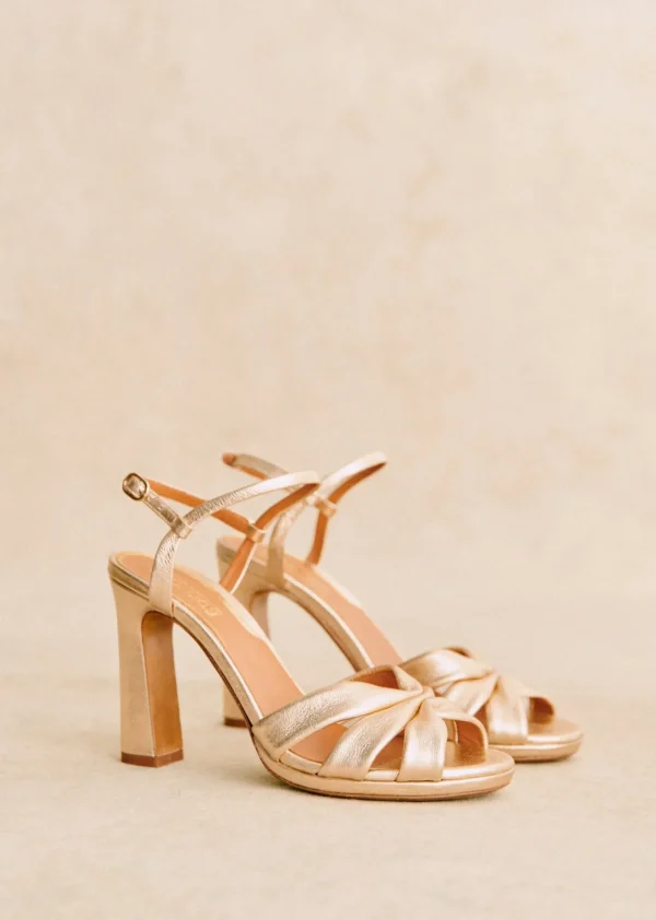 Sezane Hohe Sandalen Lucille< Sandalen