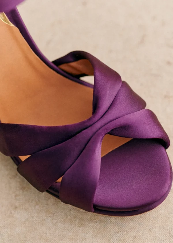 Sezane Hohe Sandalen Lucille< Sandalen