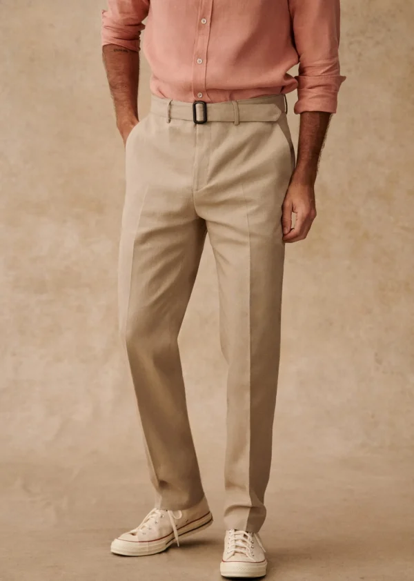 Sezane Hose Aurèle< Lässige Hosen | Baumwoll-Leinen-Hosen
