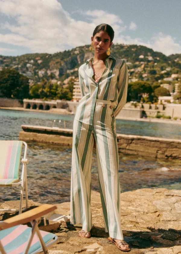 Sezane Hose Clayton< Bunt | Hosen und Jumpsuits