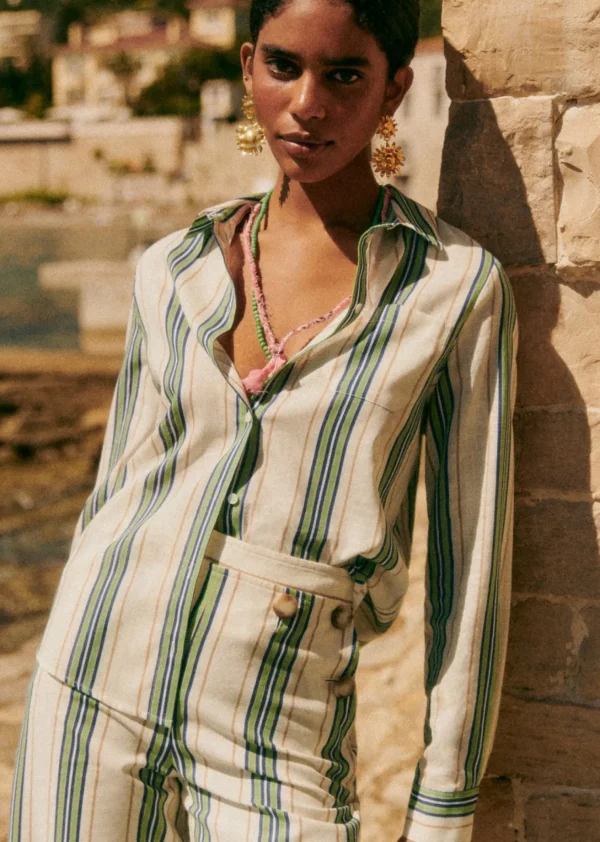 Sezane Hose Clayton< Bunt | Hosen und Jumpsuits