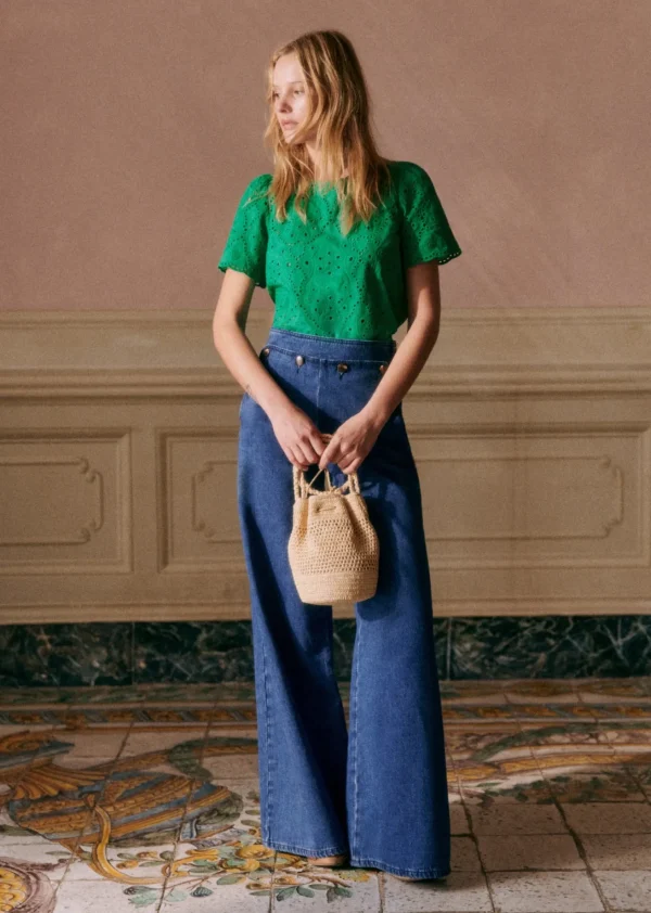 Sezane Hose Clayton< Bunt | Hosen und Jumpsuits