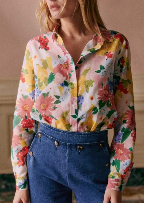 Sezane Hose Clayton< Bunt | Hosen und Jumpsuits