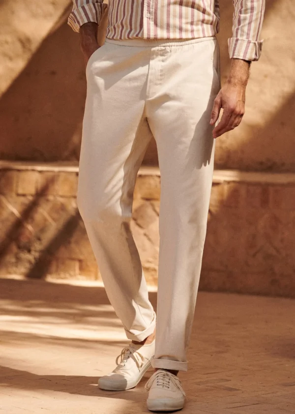 Sezane Hose Danny Baumwolle Leinen< Hosen und Jumpsuits | Lässige Hosen
