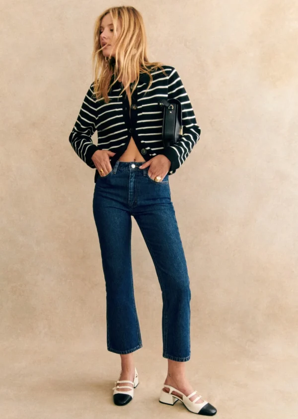 Sezane Hose Laurence< Denim | Denim