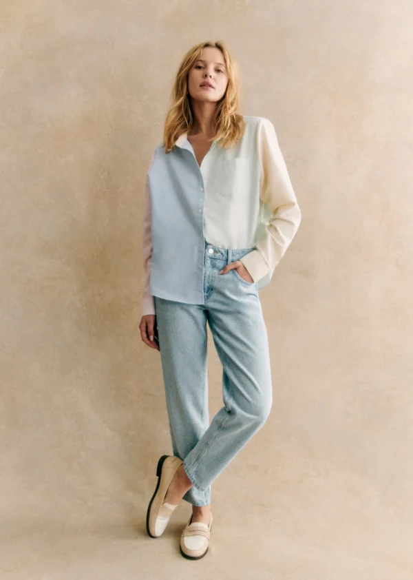 Sezane Hose Le Mum< Denim | Denim
