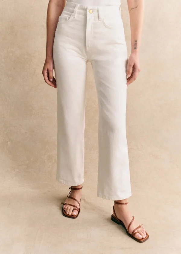 Sezane Hose L'iconique Droit< Denim | Denim