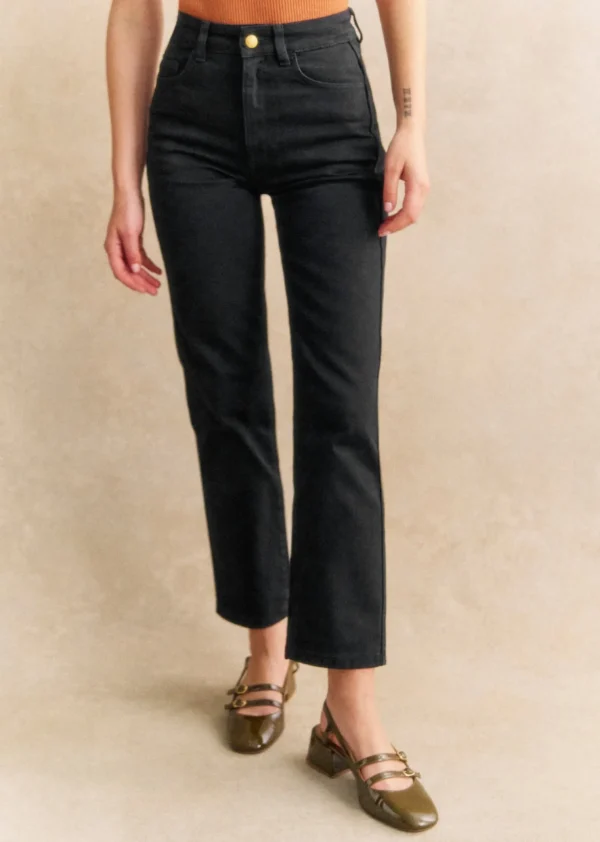 Sezane Hose L'iconique Droit< Denim | Denim