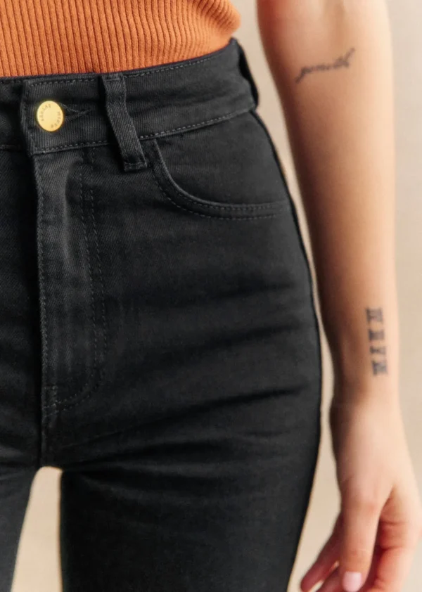 Sezane Hose L'iconique Droit< Denim | Denim