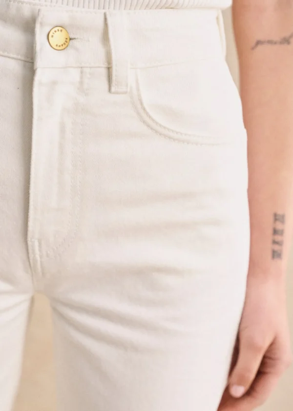 Sezane Hose L'iconique Droit< Denim | Denim