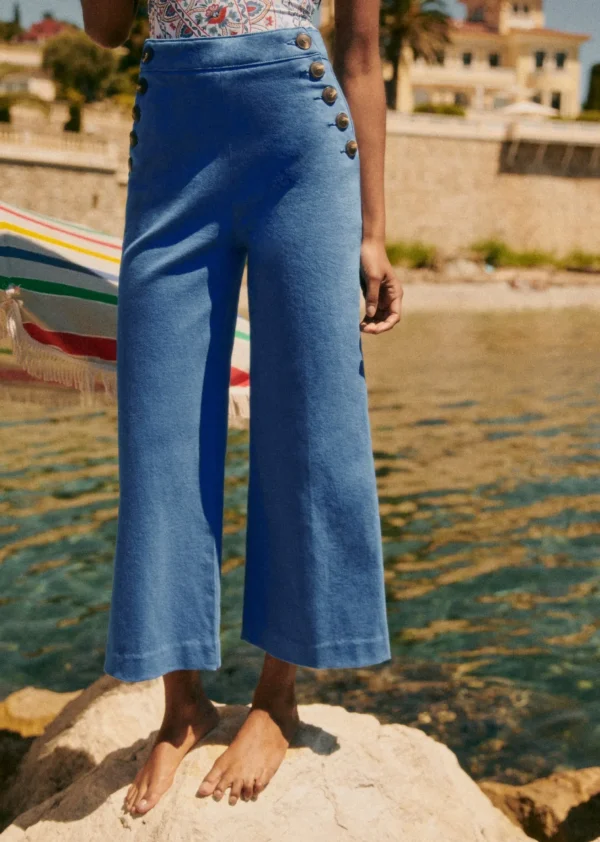 Sezane Hose Marino Crop< 7/8 Länge | Hosen und Jumpsuits