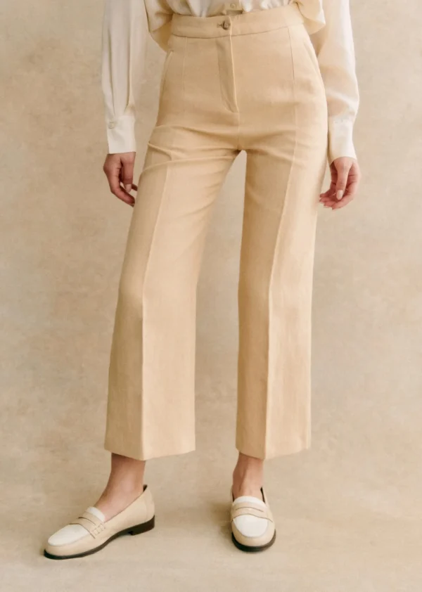 Sezane Hose Martin Crop< 7/8 Länge | Hosen und Jumpsuits