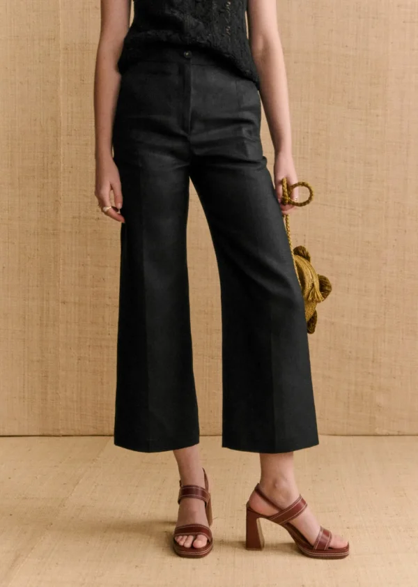 Sezane Hose Martin Crop< 7/8 Länge | Hosen und Jumpsuits