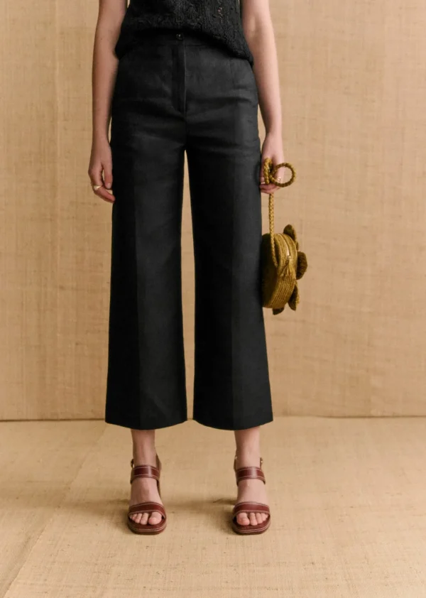 Sezane Hose Martin Crop< 7/8 Länge | Hosen und Jumpsuits
