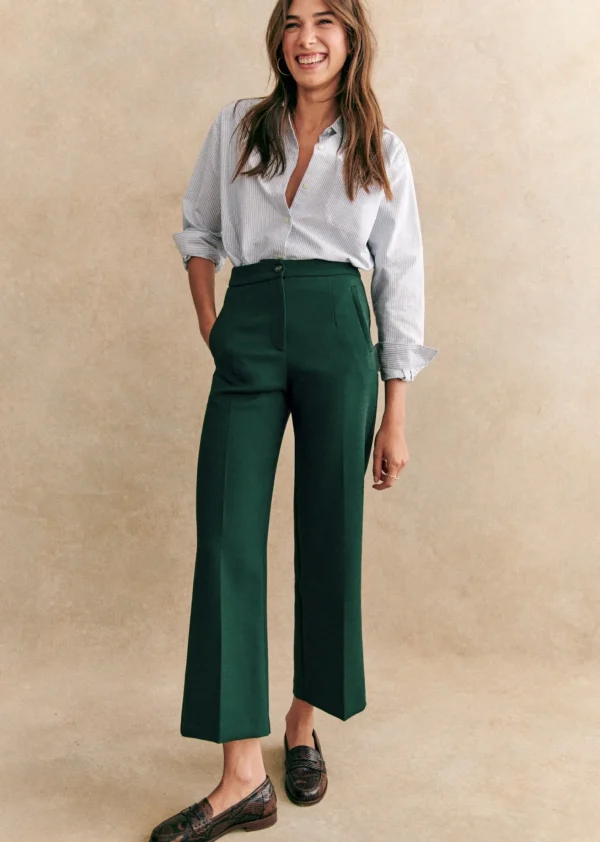 Sezane Hose Martin Crop< 7/8 Länge | Hosen und Jumpsuits