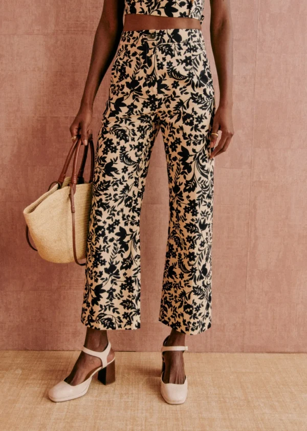 Sezane Hose Martin Crop< 7/8 Länge | Hosen und Jumpsuits