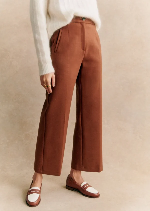 Sezane Hose Martin Crop< 7/8 Länge | Hosen und Jumpsuits
