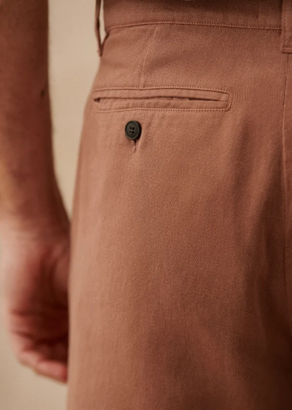 Sezane Hose Mit Geradem Schnitt Hubbell< Lässige Hosen | Baumwoll-Leinen-Hosen