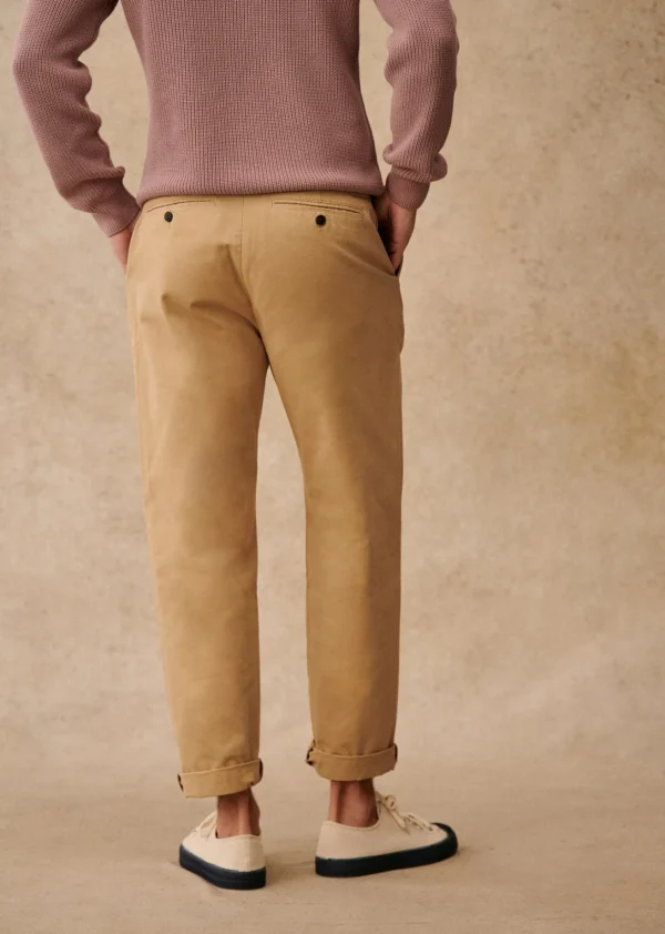 Sezane Hose Mit Geradem Schnitt Hubbell< Lässige Hosen | Baumwoll-Leinen-Hosen