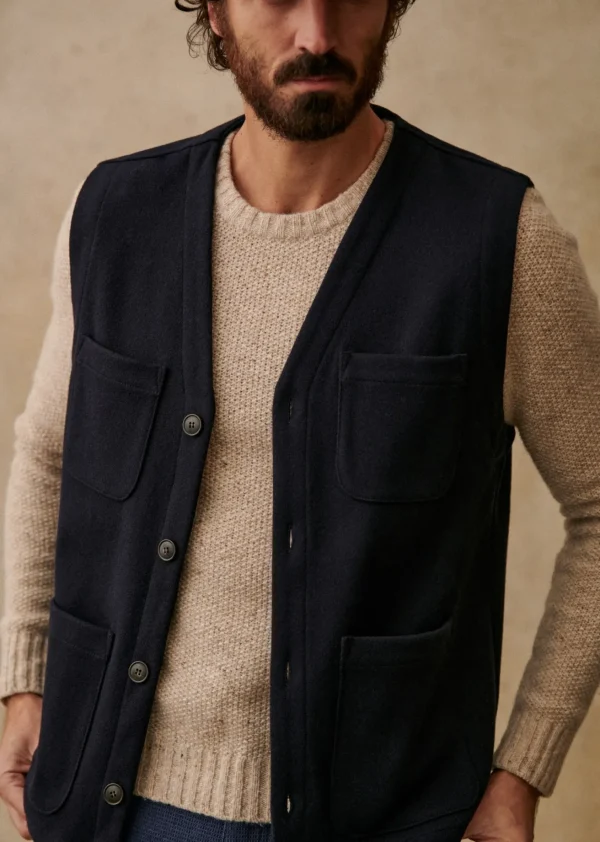 Sezane Jacke Edern< Wolljacken | Strickjacken & Westen