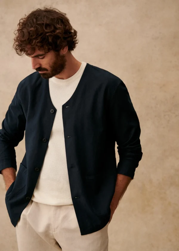 Sezane Jacke Germain< Baumwoll-Leinen-Jacken