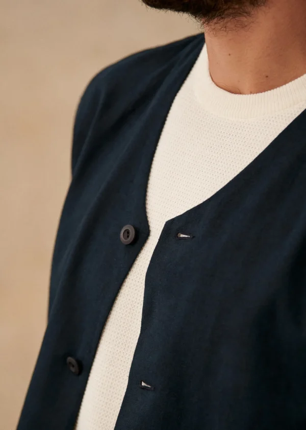 Sezane Jacke Germain< Baumwoll-Leinen-Jacken