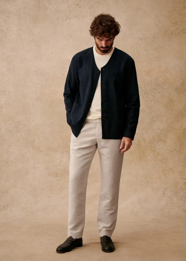 Sezane Jacke Germain< Baumwoll-Leinen-Jacken