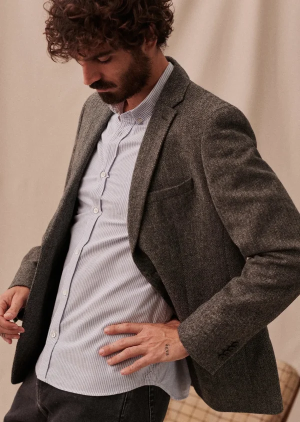 Sezane Jacke Lucas Tweed< Formelle Jacken