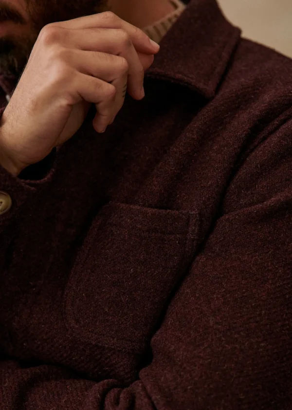 Sezane Jacke Nelson< Wolljacken