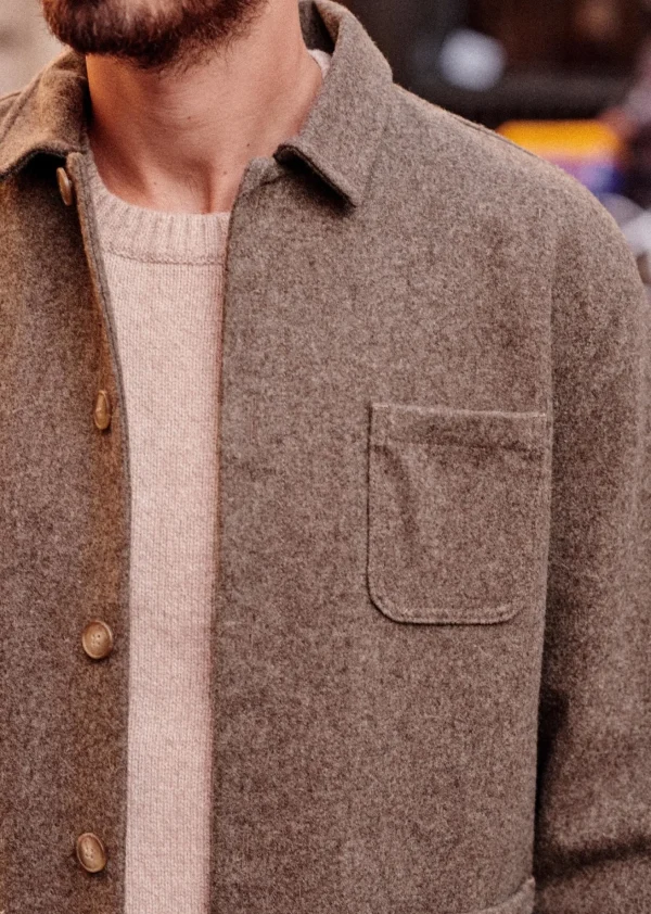 Sezane Jacke Nelson< Wolljacken