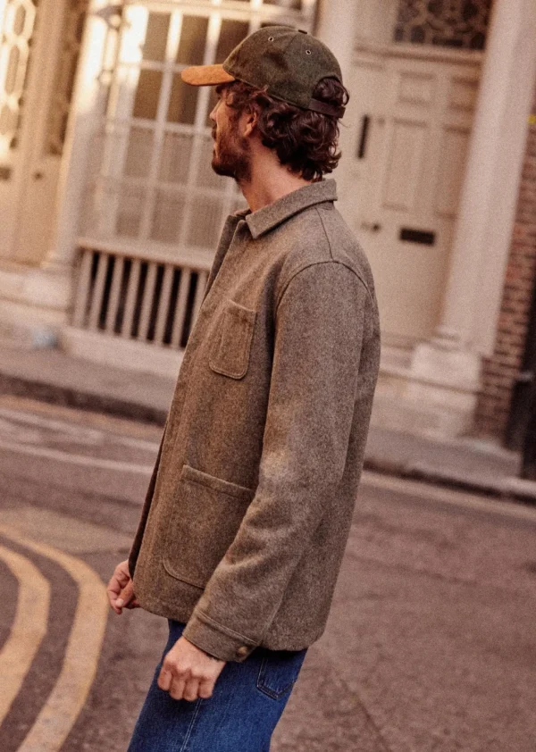 Sezane Jacke Nelson< Wolljacken