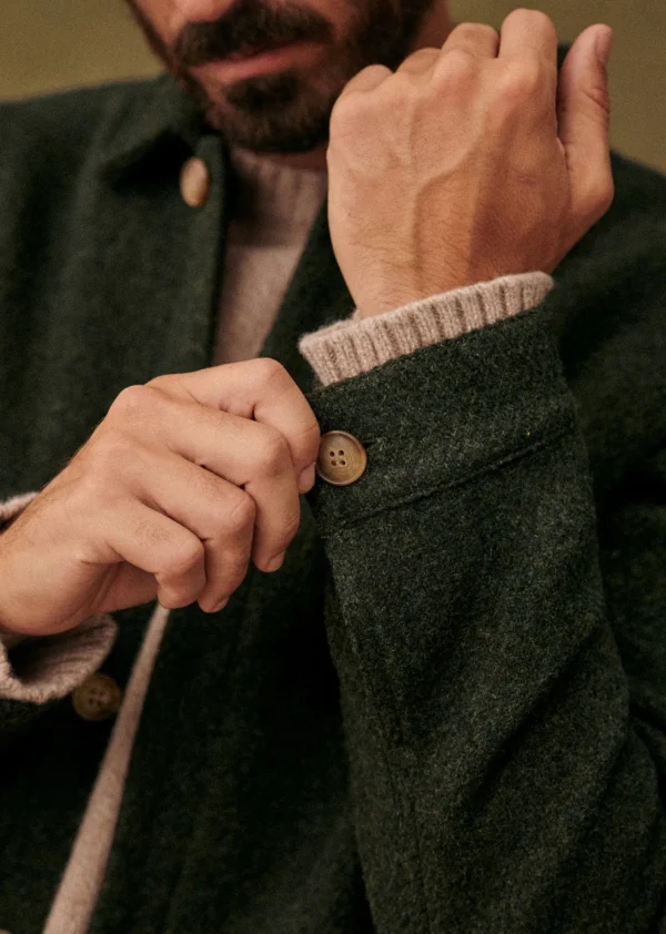 Sezane Jacke Nelson< Wolljacken