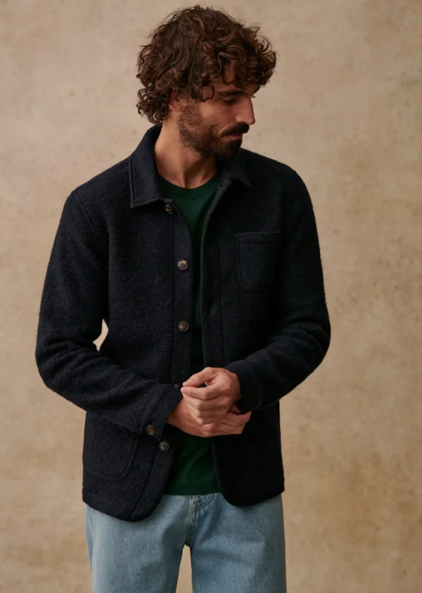 Sezane Jacke Nelson< Wolljacken